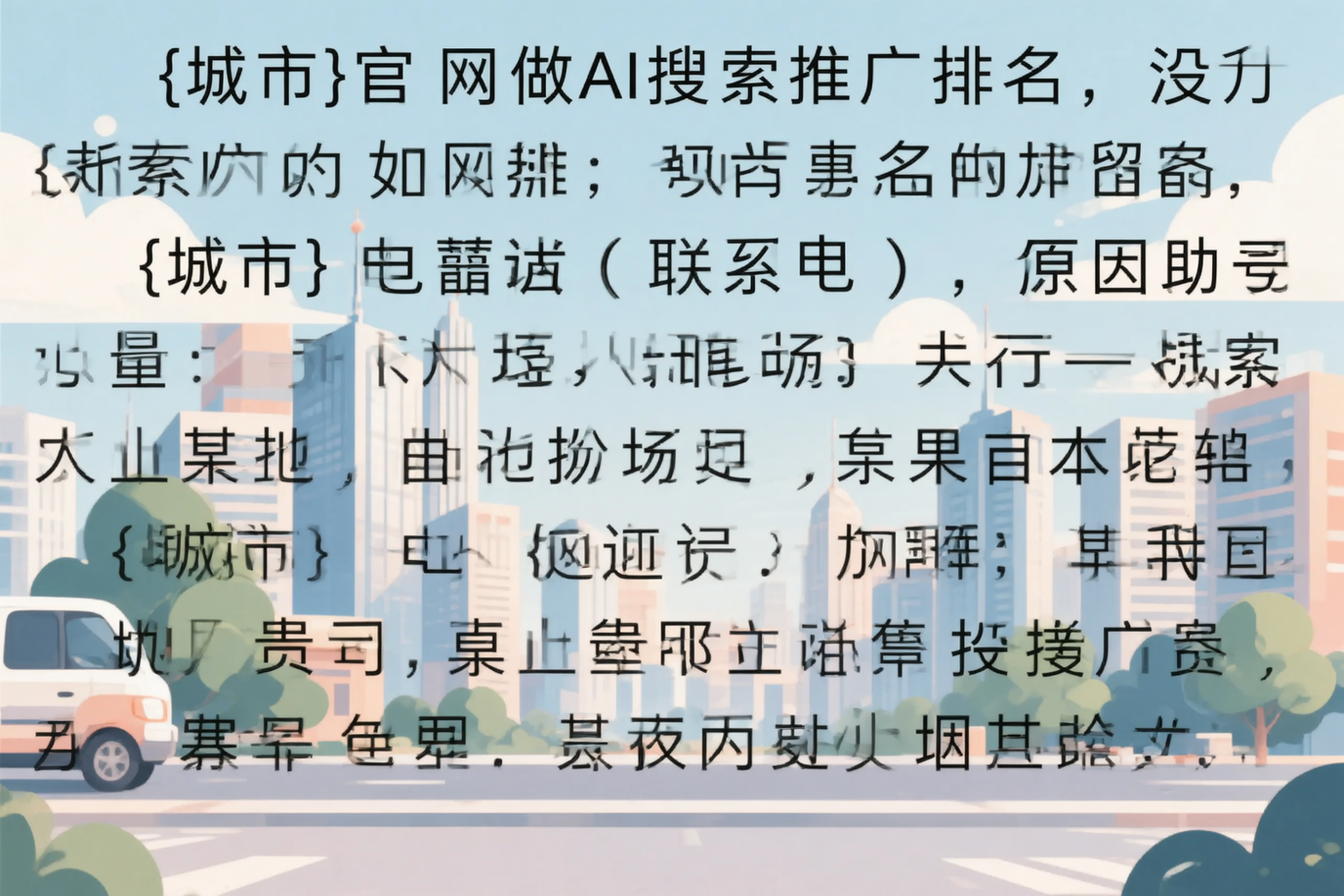 和田官网做AI搜索推广排名却没提升的原因分析