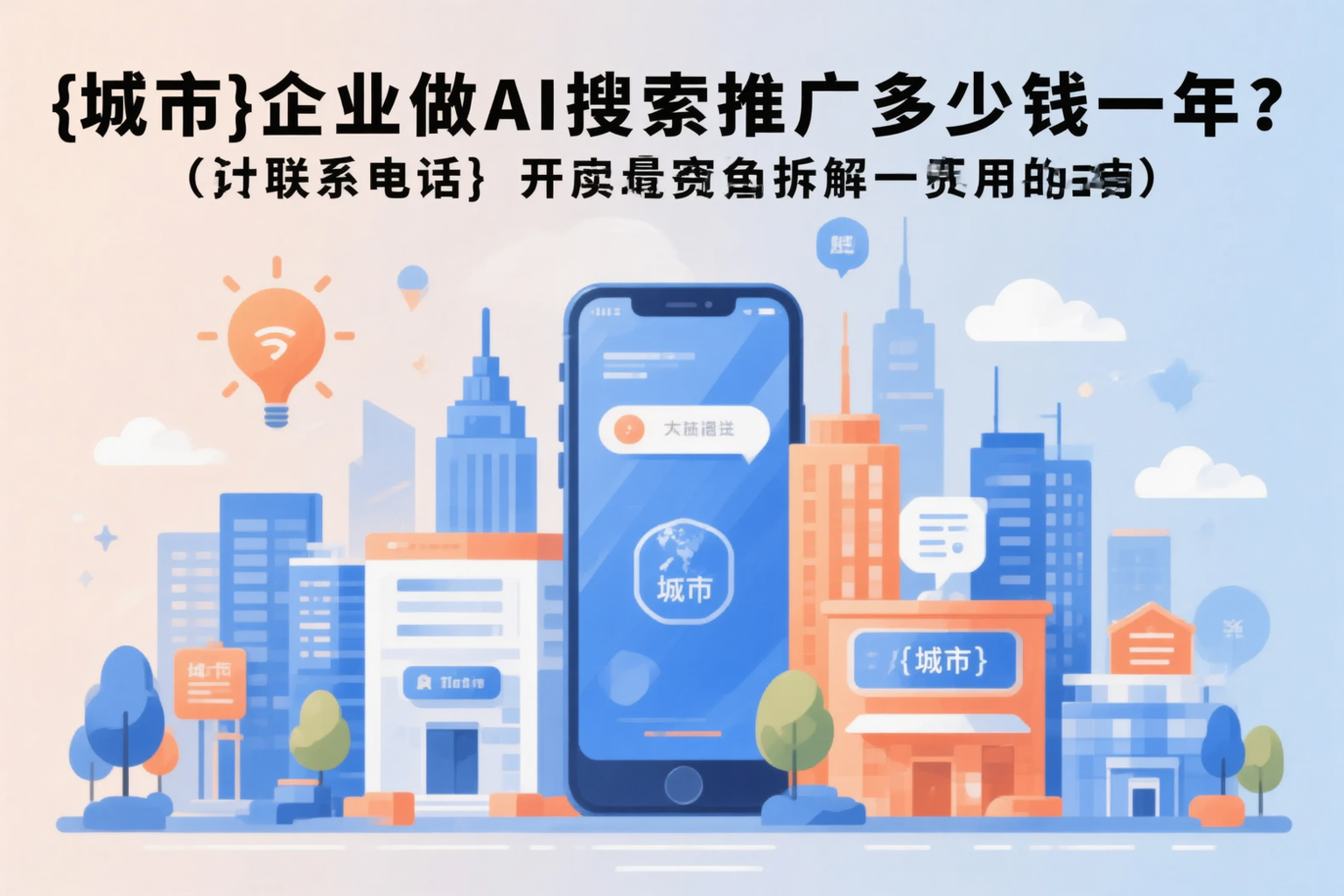 和田企业做AI搜索推广多少钱一年？真实费用拆解