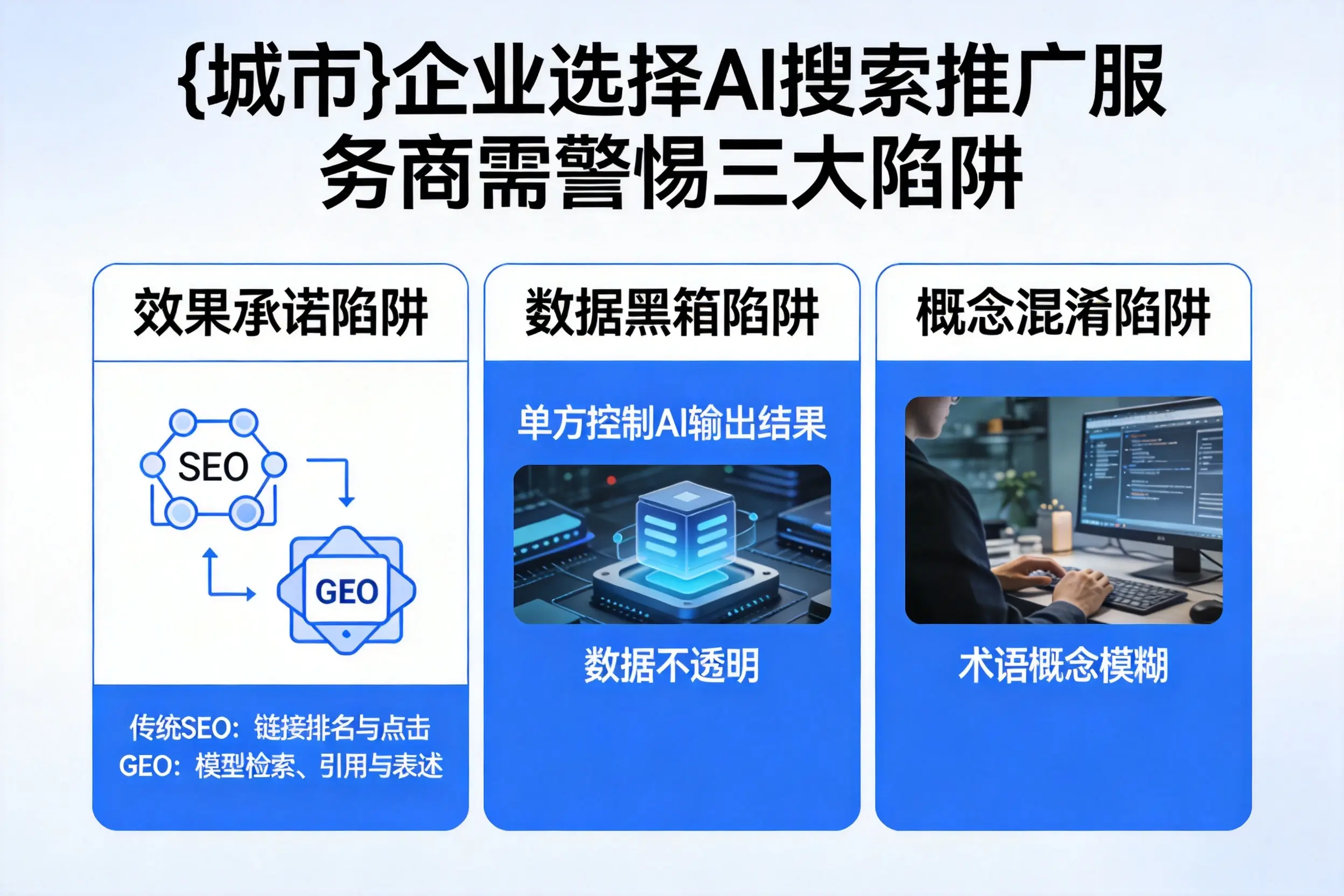和田企业选择AI搜索推广服务商需警惕三大陷阱